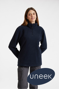 Uneek UC609 Lightweight Full Zip Microfleece Jacket made from 210gsm anti-pill polyester fleece for workwear
