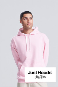 AWDis JH003 Varsity Hoodie contrast pullover for custom branding