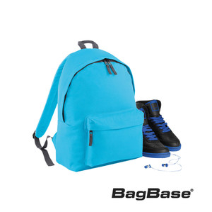 B125J BagBase Surf Blue/Graphite Grey Junior Backpack B125J BagBase Surf Blue/Graphite Grey Junior Backpack