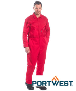 Portwest C813 Liverpool Zip Coverall made from 245g Kingsmill polycotton fabric