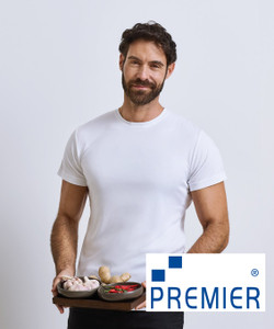 Premier PR649 Chef’s Coolchecker T-Shirt printed kitchen workwear t-shirt