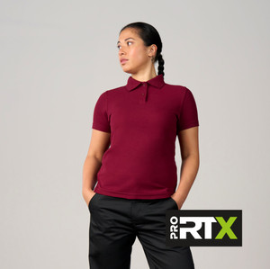 Pro RTX RX01F women’s pro polo shirt for workwear and uniforms