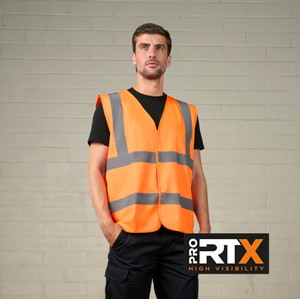 Pro RTX RX700 hi-vis waistcoat for safety workwear