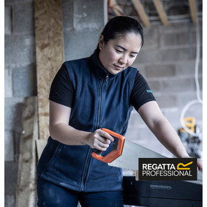 Regatta Professional RG186 Women’s Microfleece Bodywarmer made from 210gsm microfleece for embroidered workwear