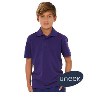 UC103 Uneek Classic Children's Polo Shirt Purple UC103 Uneek Classic Children's Polo Shirt Purple