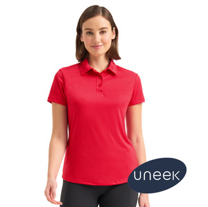 Uneek UC126 ladies ultra cool polo shirt for active workwear