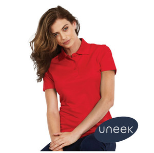 UC128 Uneek Red Ladies Ultra Cool Workwear Pique Polo Shirt available with printed or embroidered logo from Kit-You-Out UC128 Uneek Red Ladies Ultra Cool Workwear Pique Polo Shirt available with printed or embroidered logo from Kit-You-Out