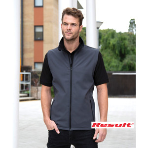R232M Result Core Charcoal Softshell Bodywarmer R232M Result Core Charcoal Softshell Bodywarmer