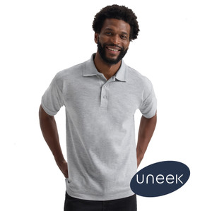 Uneek UC102 heavyweight polo shirt for workwear and uniforms