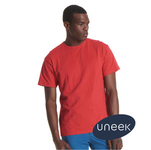UC302 Uneek Premium Heavyweight T-Shirt Red UC302 Uneek Premium Heavyweight T-Shirt Red