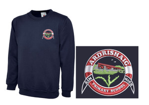 Ardrishaig Primary School Uniform Adult Sweatshirt Navy