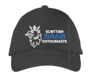 Black Scottish SAAB Enthusiasts Cap Black Scottish SAAB Enthusiasts Cap