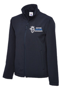 Navy Scottish SAAB Enthusiasts Softshell Jacket Navy Scottish SAAB Enthusiasts Softshell Jacket