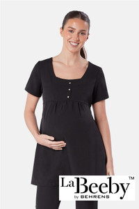 La Beeby Chloe ladies maternity tunic embroidered beauty salon uniform