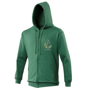 JH050 Fyne Stirrers Zipped Hoodie Bottle Green JH050 Fyne Stirrers Zipped Hoodie Bottle Green