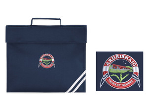Ardrishaig Primary School navy blue book bag Ardrishaig Primary School navy blue book bag
