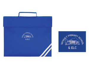 Taynuilt Primary School royal blue book bag Taynuilt Primary School royal blue book bag