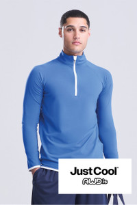 AWDis JC031 Cool 1/2 Zip Sweatshirt stretch performance midlayer