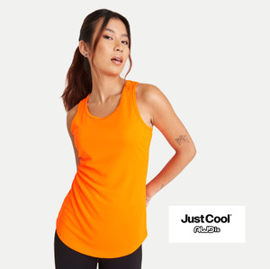 JC015 AWDis Electric Orange Just Cool Women's Vest JC015 AWDis Electric Orange Just Cool Women's Vest
