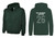 Secondary School Leavers Zipped Hoodie 2026 Bottle Green