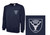 Achahoish Primary School navy blue sweatshirt with embroidered school logo