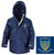 Dalmally Primary School navy blue parka jacket with embroidered school logo