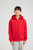 Cottonridge CR04K kids zip hoodie in red – custom embroidered or printed hoodie
