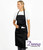 Dennys DP119 essential budget bib apron with pocket embroidered or printed for professional catering and hospitality uniforms