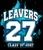 Secondary Colour Splash 2027 hoodie print design for Year 11 and S6 leavers
