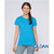 GD006 Gildan Ladies Heavy Cotton T-Shirt Heather Sapphire