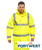 Portwest S460 Hi-Vis Traffic Jacket made from 300D Oxford waterproof fabric