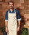 PR102 Premier Natural 100% Organic Cotton Bib Apron PR102 Premier Natural 100% Organic Cotton Bib Apron