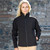 Result R121F women’s softshell jacket in black for branded workwear