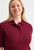 UC106 Uneek Ladies Classic Polo Shirt Maroon neckline UC106 Uneek Ladies Classic Polo Shirt Maroon neckline