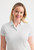 Uneek UC128 ladies ultra cool workwear polo shirt in white for trade and workwear