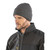 Result RC933 beanie in charcoal for embroidered workwear and outdoor use