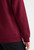 UC203 Uneek Classic Sweatshirt maroon jumper arm and cuff detail