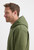UC502 Uneek Classic Hoodie Olive Green side sleeve & hood detail UC502 Uneek Classic Hoodie Olive Green side sleeve & hood detail