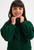 Uneek UC603 children’s classic full zip fleece jacket in bottle green for school wear