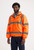 Uneek UC804 hi-vis bomber jacket in orange rail compliant