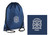 Kilmartin Primary School navy blue gym bag with embroidered school logo