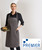 Premier PR120 recycled polyester and organic cotton bib apron custom branded hospitality apron
