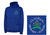 Royal Blue Clachan Primary School uniform Adults Hoodie