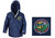 Lochgilphead Primary School navy blue parka jacket with embroidered school logo