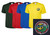 Coloured  Lochgilphead Primary School Clan House Adult Unisex T-Shirt Coloured  Lochgilphead Primary School Clan House Adult Unisex T-Shirt