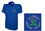 Royal Blue Clachan Primary School uniform Childrens Polo Shirt Royal Blue Clachan Primary School uniform Childrens Polo Shirt