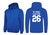 Secondary School Leavers Hoodie 2026 Royal Blue Print 2