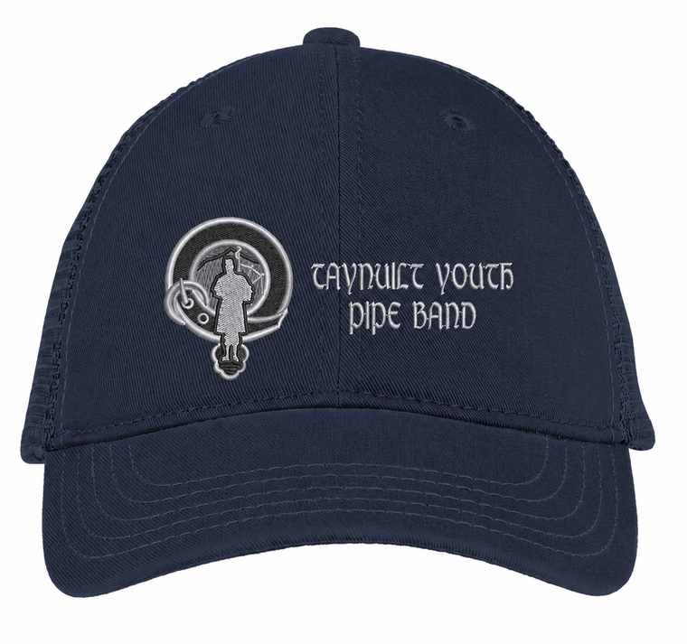 Taynuilt Youth Pipe Band Cap Navy