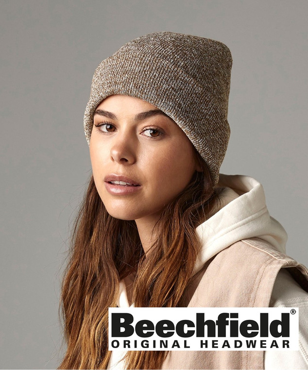 Beechfield BC045 original cuffed beanie embroidered workwear hat