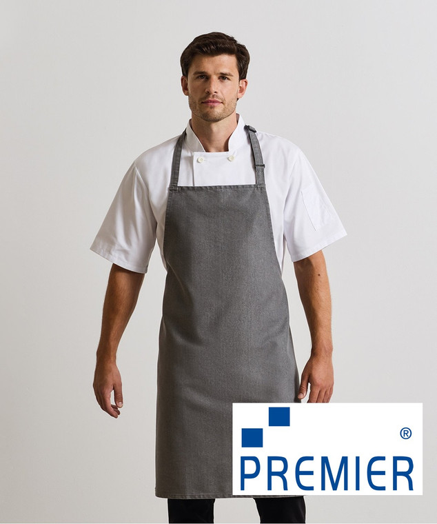 Premier PR150 Colours Bib Apron custom hospitality apron